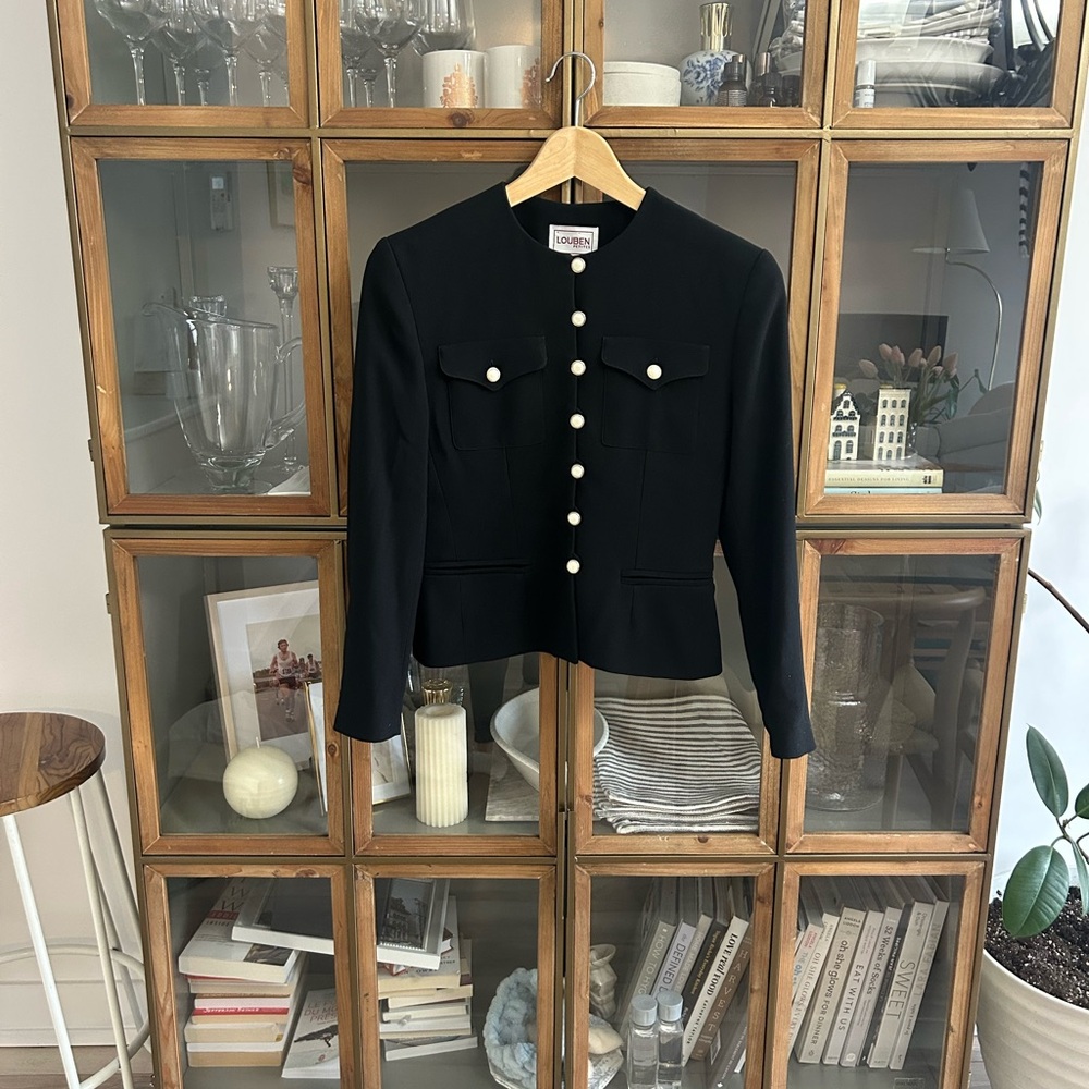 Vintage Black Women Blazer